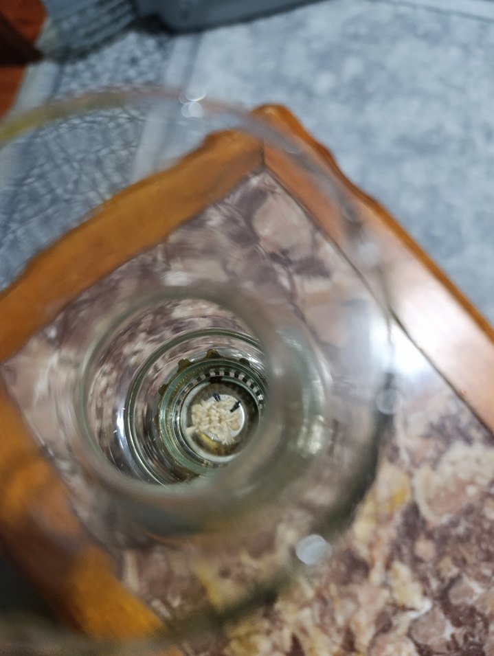 Parlak Renkli İşlemeli gaz lambası sıfır üründür - Görsel 3