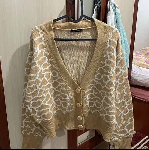 Milla camel hırka