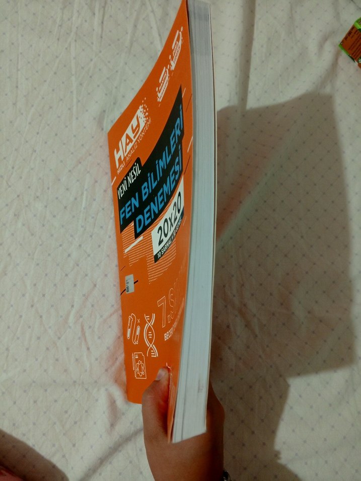 7. Sınıf Fen Bilimleri 20x20 Deneme Kitabı - Görsel 4