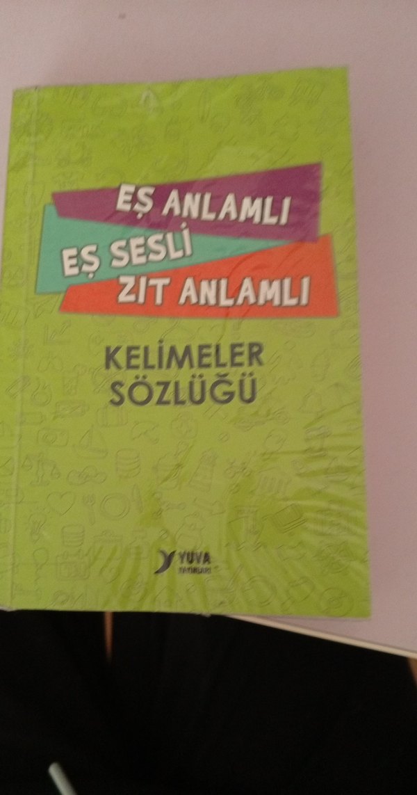 İlköğretim Türkçe Sözlük ve eş anlam zıt anlam kelime sözlüğü - Görsel 3
