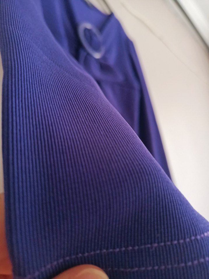 MOR RENK 40 BEDEN HATASIZ DOFOSUZ KEMER DEKOLTELİ KİLOŞ ELBİSE - Görsel 3