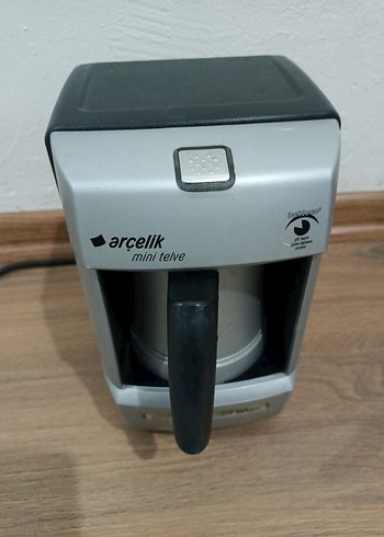 Arçelik Mini Telve Gri Kahve Makinesi
