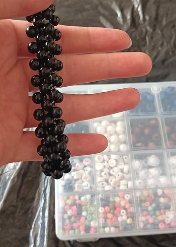 Çeşitli Renklerde Boncuk Seti - Görsel 7