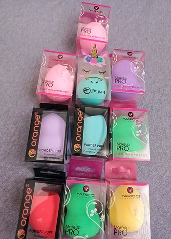 2 ADET SIFIR PAKETLİ MAKYAJ SÜNGERİ - Görsel 2