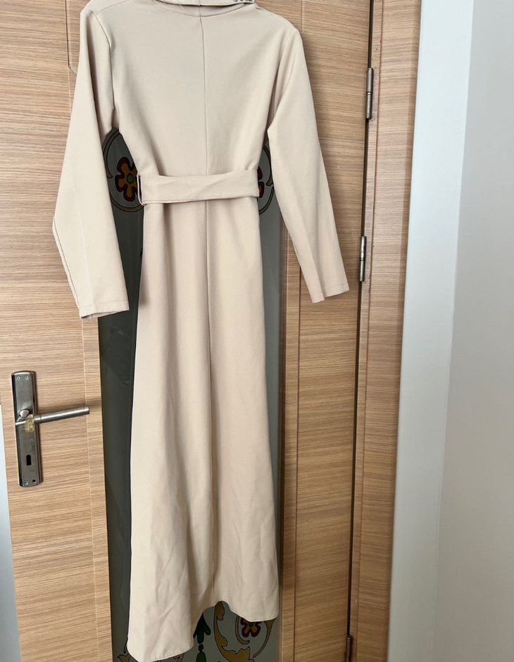 Uzun Kollu  şık Kadın Elbisesi - Görsel 3