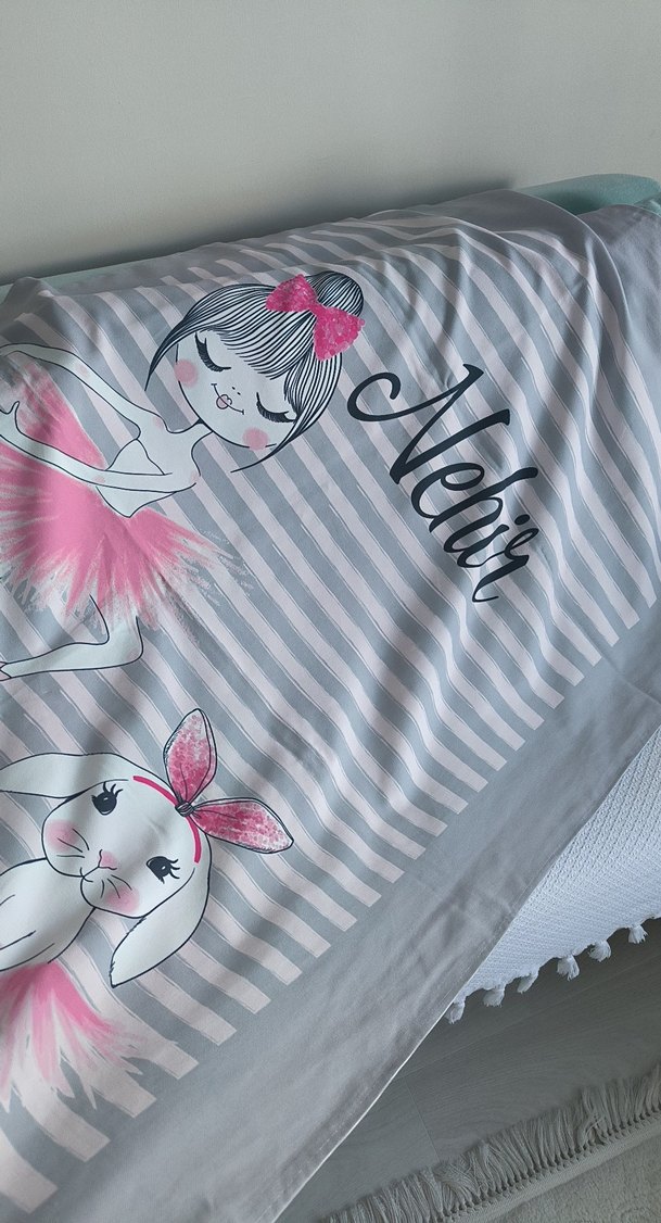 nehir yazılı beşik örtüsü - Görsel 2