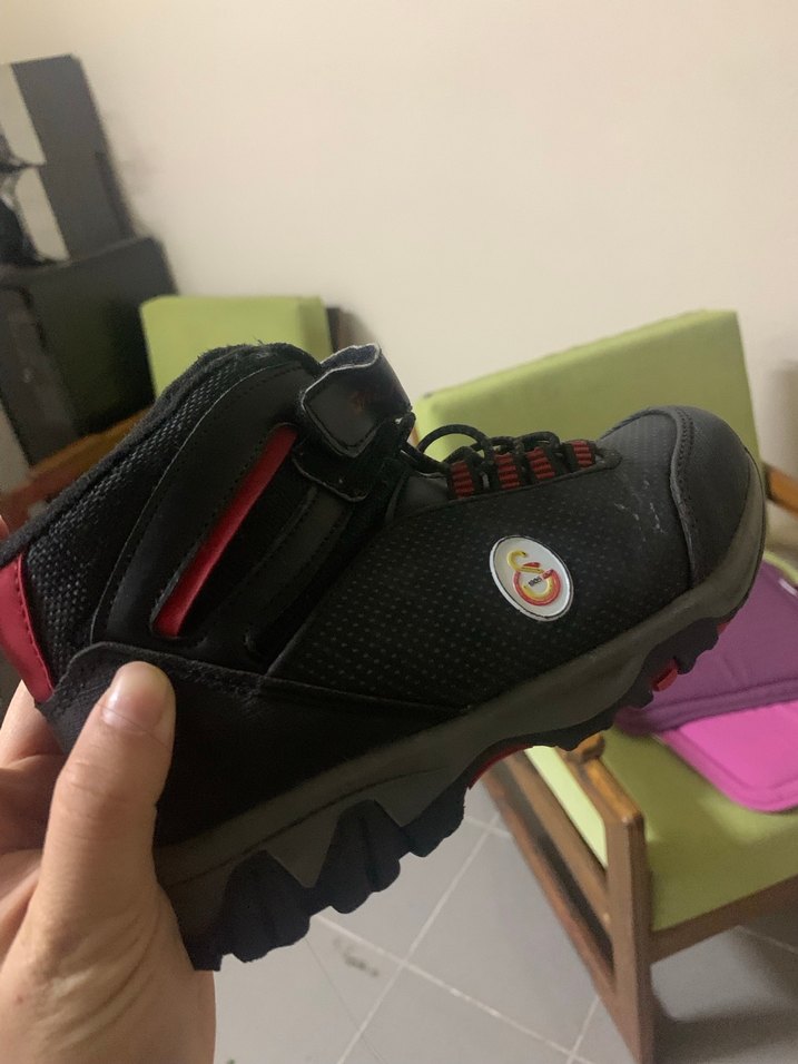 Siyah Erkek Spor Ayakkabı Bağcığı - Görsel 4