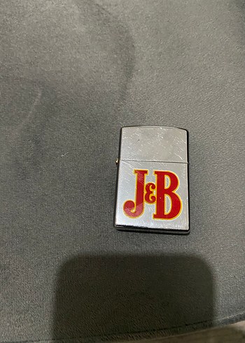 Gri Vintage Biker Rozet J&B zippo