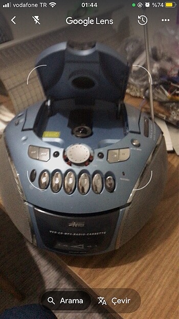Vc cd MP3 radio kaset çalar