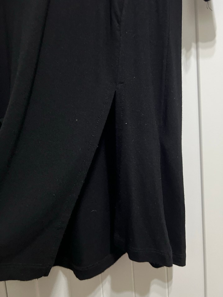 Siyah Uzun Kollu  Tunik Elbise - Görsel 3