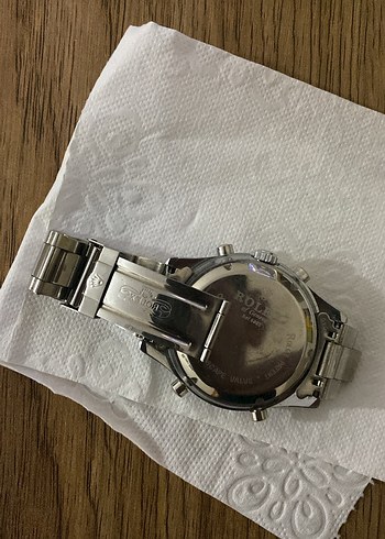 Rolex Gri Metal Erkek Kol Saati - Görsel 3