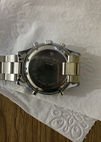 Rolex Gri Metal Erkek Kol Saati - Görsel 2