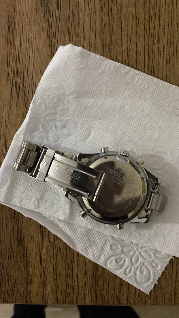 Rolex Gri Metal Erkek Kol Saati - Görsel 3