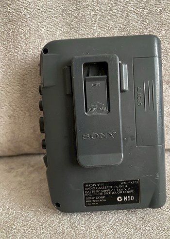 Siyah Sony Mega Bass Müzik Sistemi - Görsel 2