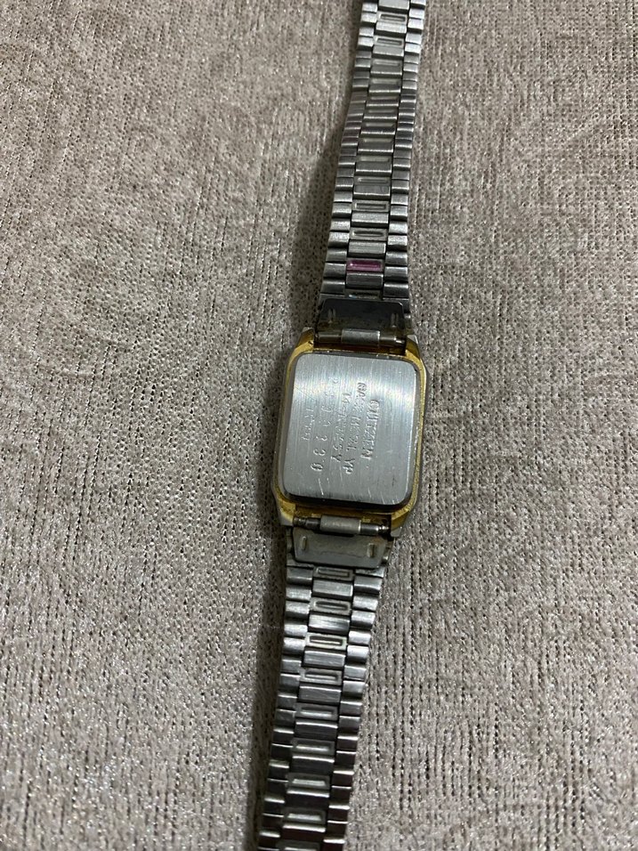 Klasik Gri Kadın Saat Altın Kasa. Citizen - Görsel 2