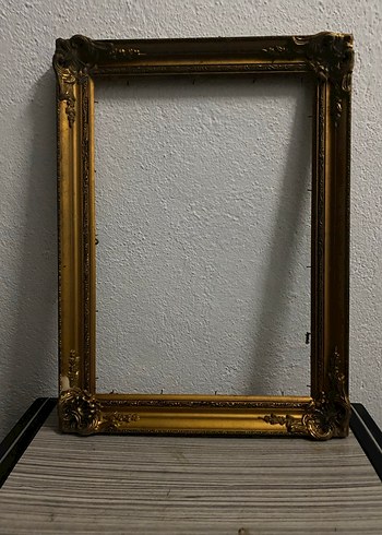 Parlak Altın Renk antika ahşap Çerçeve - Görsel 3