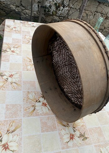 Kahverengi Hasır Sepet - Görsel 2