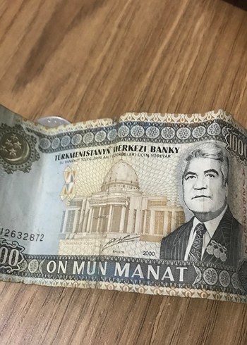 2000 Yılı Ermenistan 10.000 Manat Banknot
