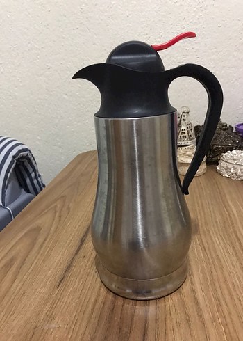 Diğer Gri Çelik Termoslu Çaydanlık