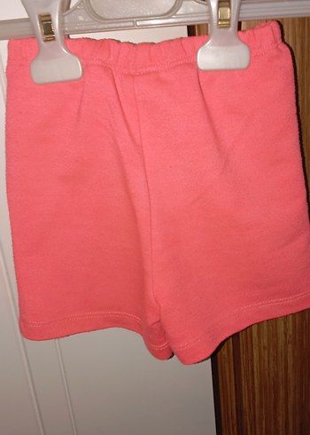 Kız Çocuk Pembe Polar Şort - Görsel 2