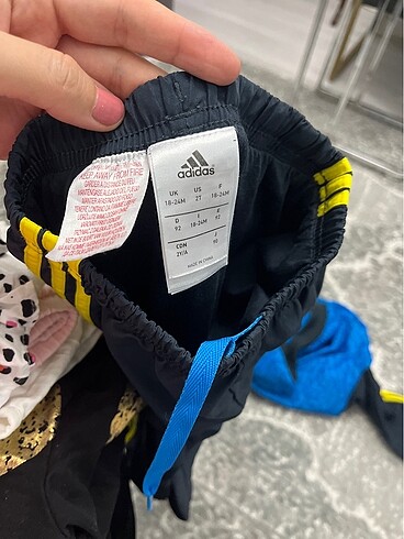 18-24 Ay Beden lacivert Renk Adidas orjinal takım