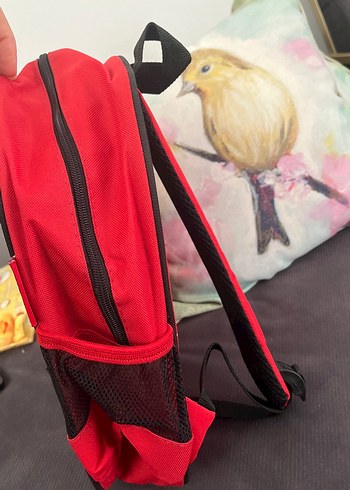 Kırmızı Arabalar Temalı Çocuk Okul Çantası - Görsel 2