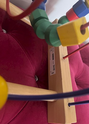 İkea Renkli Ahşap Eğitici Oyuncak - Görsel 2