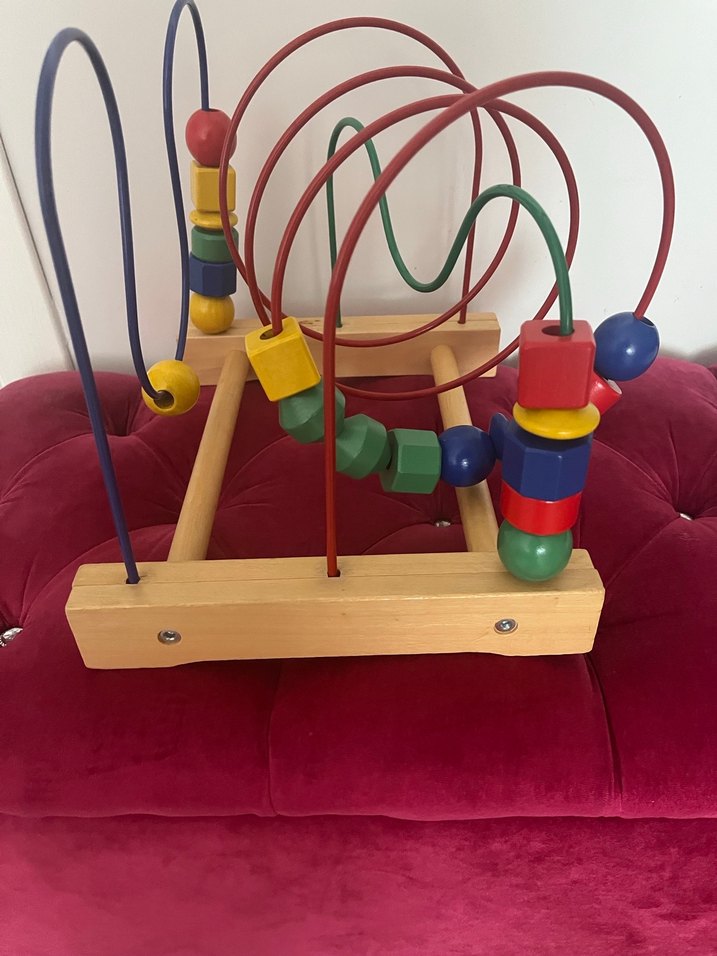 İkea Renkli Ahşap Eğitici Oyuncak - Görsel 3