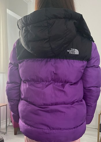 Mor Erkek The North Face Şişme Mont - Görsel 3