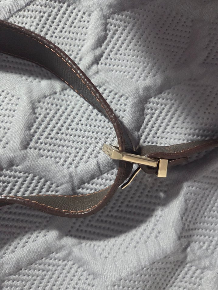 Polo Kahverengi Baskılı Deri Kadın Çanta - Görsel 2