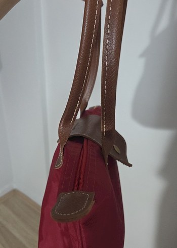 Longcahmp Bordo Kadın Omuz Çantası - Görsel 3