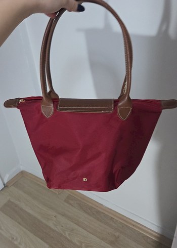 Longcahmp Bordo Kadın Omuz Çantası - Görsel 2