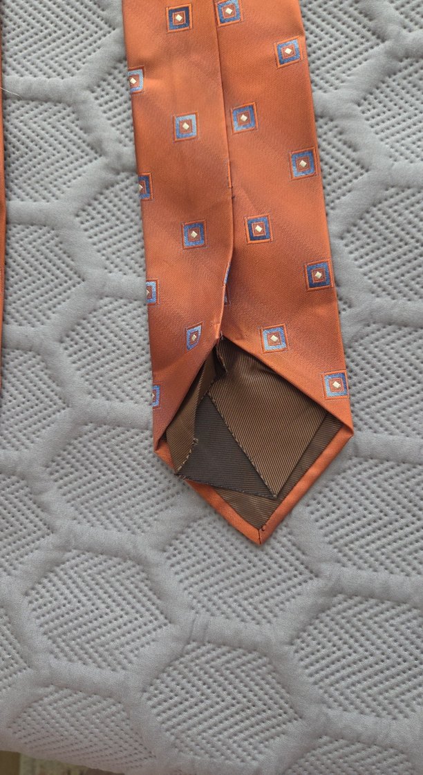 Klasik Kahverengi Erkek Kravat - Görsel 3