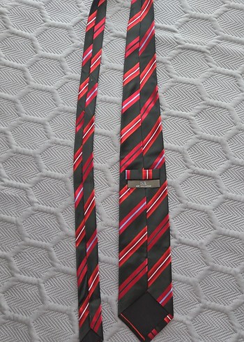 Çok Renkli Çizgili Erkek Kravat - Görsel 2