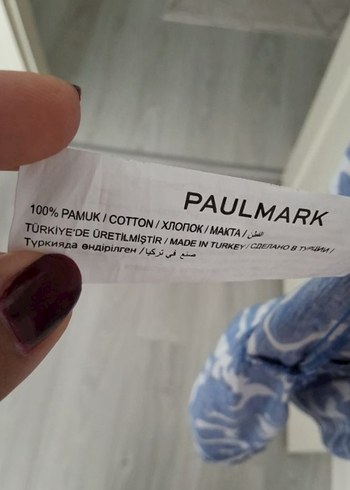 Paulmark %100 pamuklu yazlık elbise