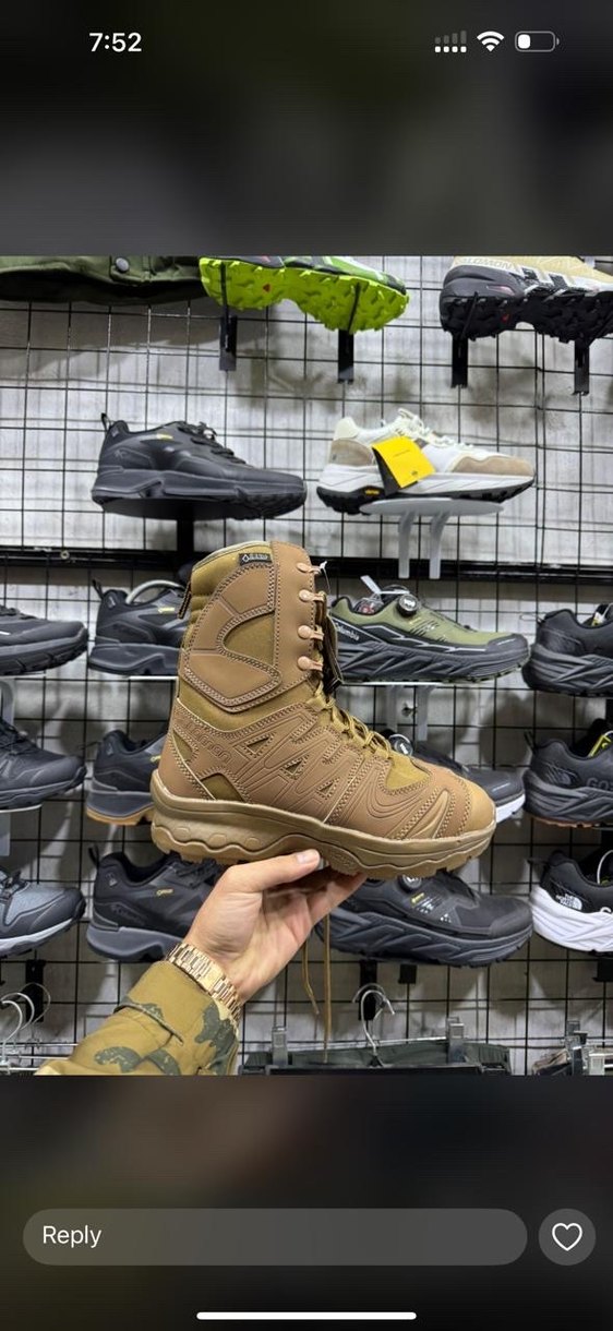 Salomon Marka Bej Kamuflaj Bağcıklı Erkek Bot - Görsel 2