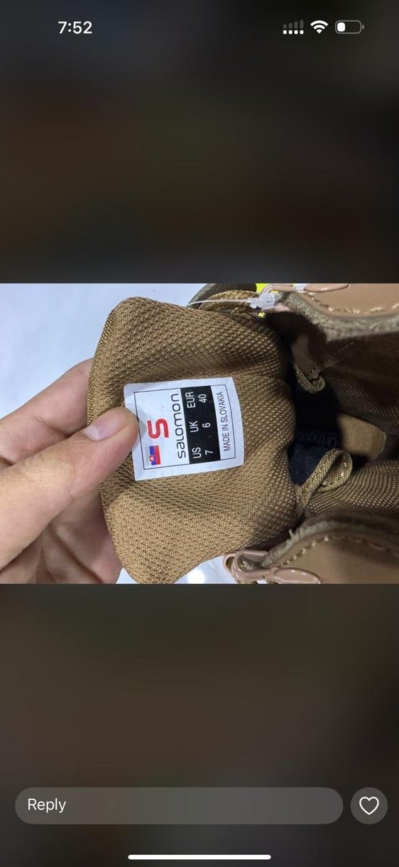 Salomon Marka Bej Kamuflaj Bağcıklı Erkek Bot - Görsel 3