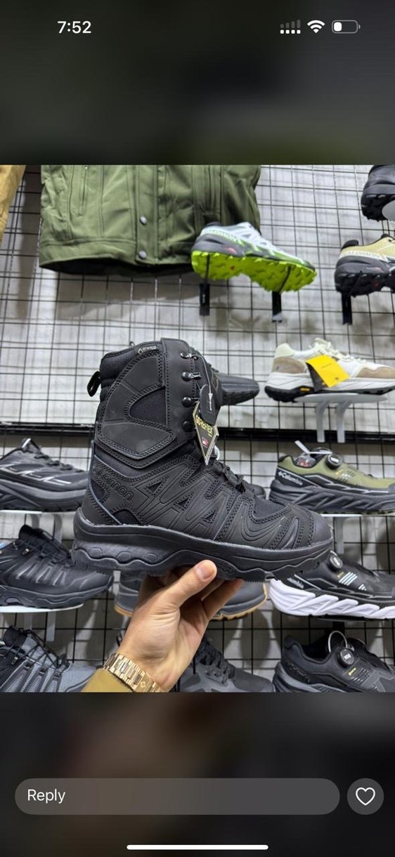 Kamuflaj Desenli Siyah Erkek Outdoor Ayakkabı - Görsel 2