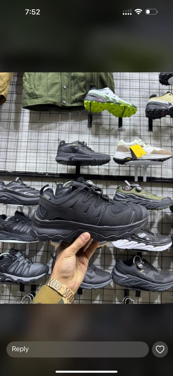 Kamuflaj Desenli Siyah Erkek Outdoor Ayakkabı - Görsel 3