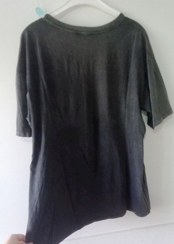 Diğer gri oversize tişört