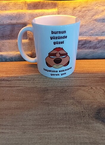 Komik baskılı kupa 