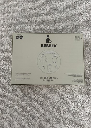 Yenidoğan Beden Bebbek Pembe Bebek Hastane Çıkışı Seti