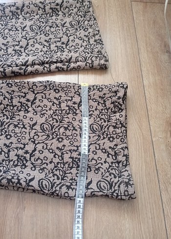 (kendi dikimim el emegidir) Kahverengi Triko Pantolon - Görsel 5