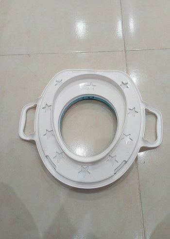 Renkli Çocuk Tuvalet Adaptörü ebebek ten alındı kullanılmamıştır - Görsel 3