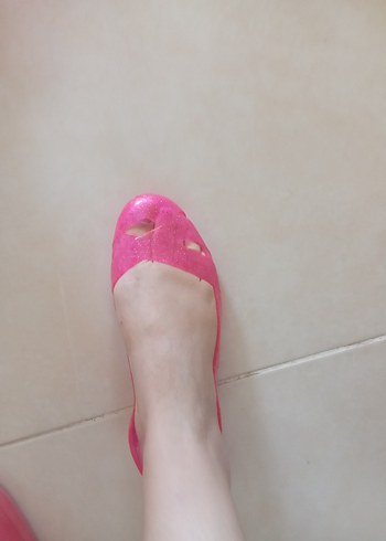 Şeffaf Pembe deniz terligi 39 numara - Görsel 4