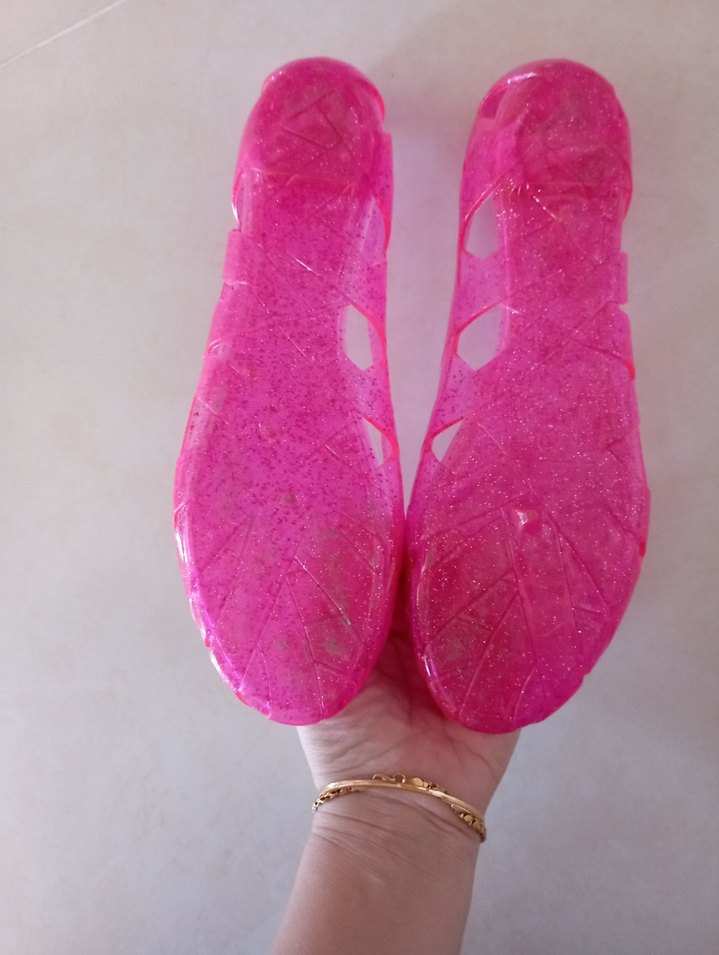 Şeffaf Pembe deniz terligi 39 numara - Görsel 3