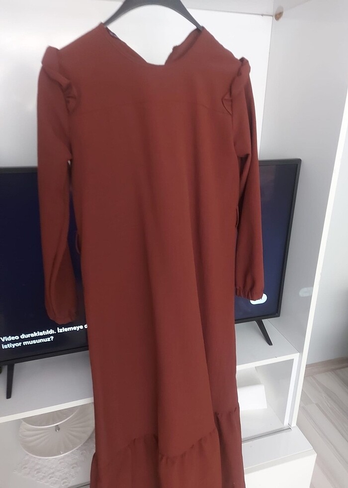 Tesettür günlük elbise - Görsel 3