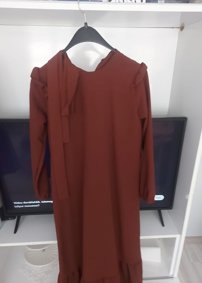 Tesettür günlük elbise - Görsel 4