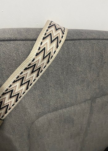 Bej Deri Kadın Çapraz Çanta - Görsel 3