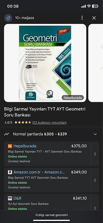  BİLGİ SARMAL GEOMETRİ